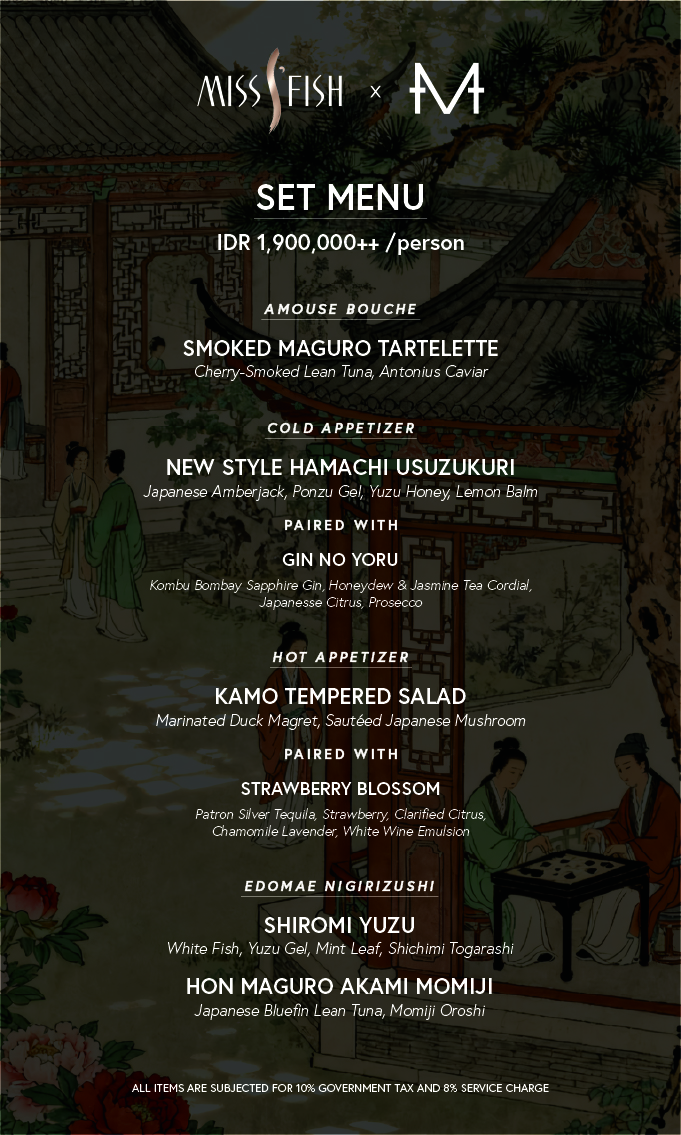 Sakuran Omakase Set Menu - 1