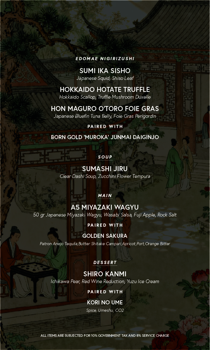 Sakuran Omakase Set Menu - 2