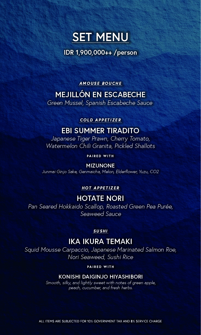 Set Menu - 1
